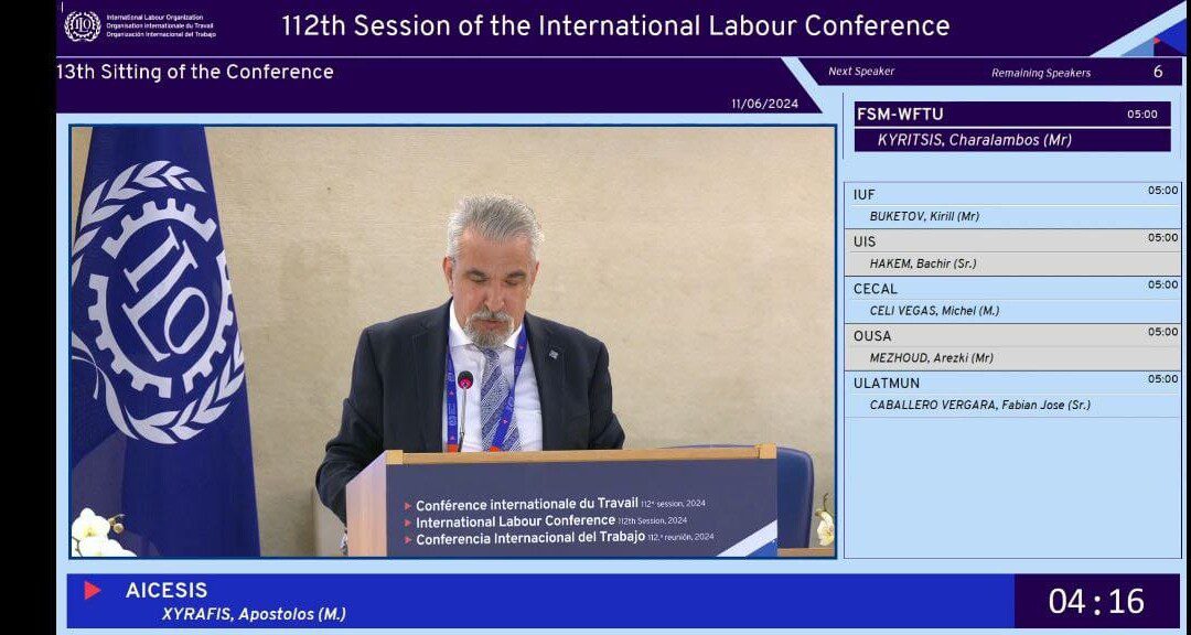 Curaçao presidency AICESIS emphasized during speech at 112th International Labor Conference