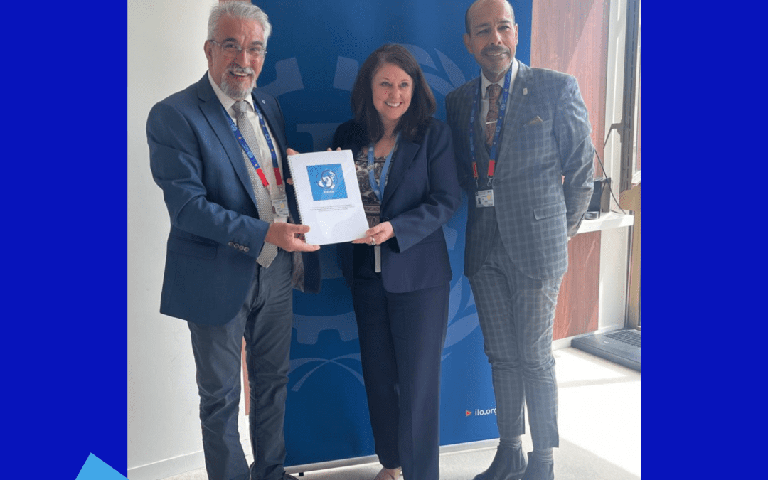 AICESIS presents the preliminary report to ILO deputy director general