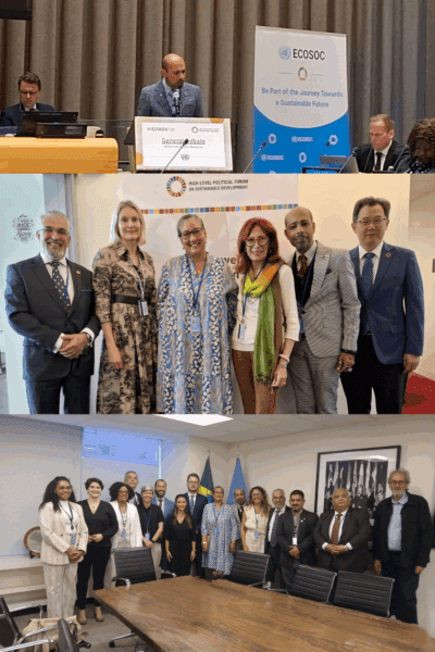 SER Curaçao vertegenwoordigt AICESIS bij VN-top