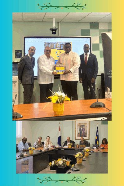 SER ontvangt Statenvoorzitter Fergino Brownbill